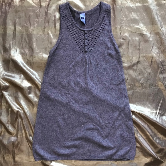 Like NEW!  GAP Brown Sweater Tank - Picture 1 of 2